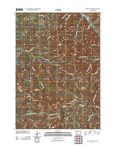 Burnt Mountain 2011 topographic map thumbnail