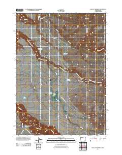 Deacon Crossing 2011 topographic map thumbnail