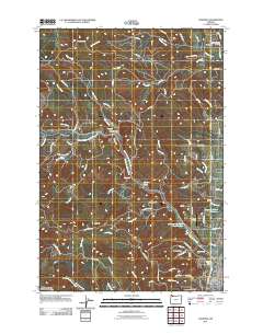 Chapman 2011 topographic map thumbnail