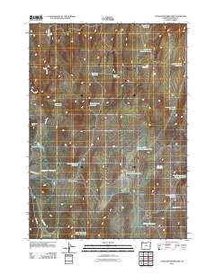 Copeland Reservoirs 2011 topographic map thumbnail