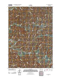 Clay Creek 2011 topographic map thumbnail