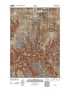 Condon 2011 topographic map thumbnail