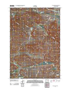 Frog Hollow 2011 topographic map thumbnail