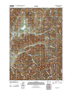 Dixonville 2011 topographic map thumbnail