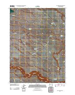 Dry Creek Rim 2011 topographic map thumbnail
