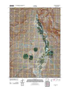 G I Ranch 2011 topographic map thumbnail