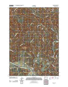 Elkton 2011 topographic map thumbnail
