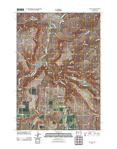 Gateway 2011 topographic map thumbnail