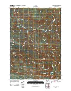 Gawley Creek 2011 topographic map thumbnail