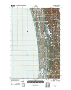 Gearhart 2011 topographic map thumbnail