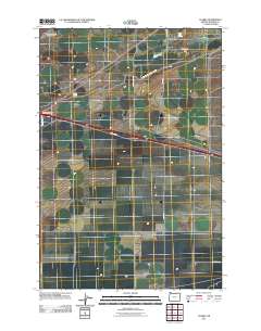 Clarke 2011 topographic map thumbnail