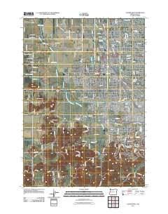 Eugene West 2011 topographic map thumbnail