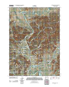 Garden Valley 2011 topographic map thumbnail
