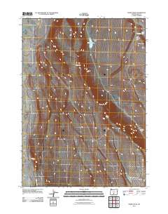 Diablo Peak 2011 topographic map thumbnail