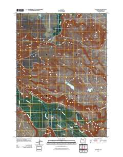 Diamond 2011 topographic map thumbnail