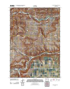 Eagle Butte 2011 topographic map thumbnail