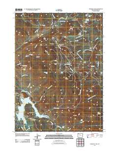 Emigrant Lake 2011 topographic map thumbnail