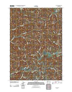 Gunter 2011 topographic map thumbnail