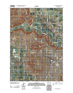 Houston Lake 2011 topographic map thumbnail