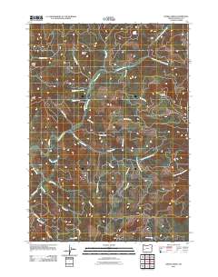 Hinkle Creek 2011 topographic map thumbnail