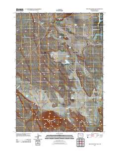Iron Mountain Flat 2011 topographic map thumbnail