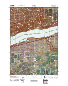 Golgotha Butte 2011 topographic map thumbnail