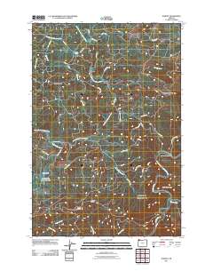 Hamlet 2011 topographic map thumbnail