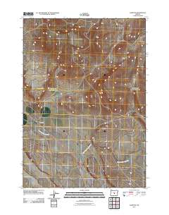 Hampton 2011 topographic map thumbnail