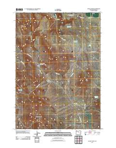 Hickey Basin 2011 topographic map thumbnail