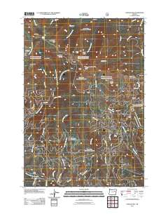 Vinegar Hill 2011 topographic map thumbnail