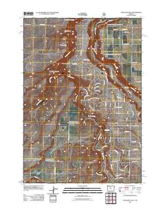 Steelhead Falls 2011 topographic map thumbnail