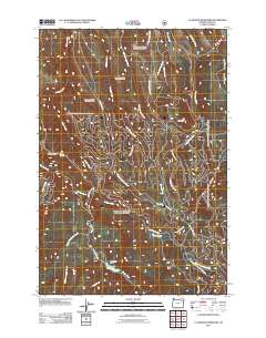 La Grande Reservoir 2011 topographic map thumbnail