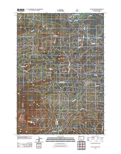 Black Crater 2011 topographic map thumbnail
