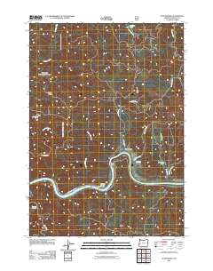 Scottsburg 2011 topographic map thumbnail