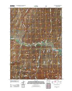 Shop Gulch 2011 topographic map thumbnail