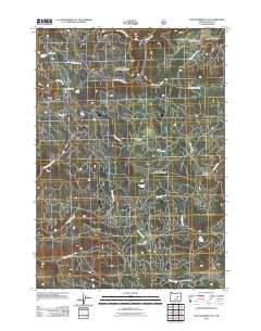Five Hundred Flat 2011 topographic map thumbnail