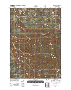 Soosap Peak 2011 topographic map thumbnail