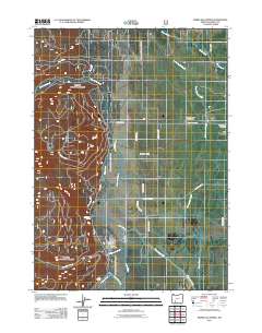 Mares Egg Spring 2011 topographic map thumbnail
