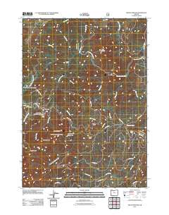 Mount Bolivar 2011 topographic map thumbnail