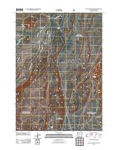 Muttonchop Butte 2011 topographic map thumbnail