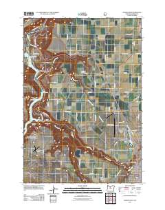 Madras West 2011 topographic map thumbnail