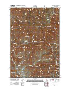 Grave Point 2011 topographic map thumbnail