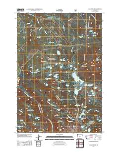 Olallie Butte 2011 topographic map thumbnail