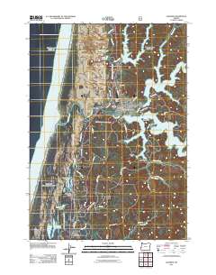 Lakeside 2011 topographic map thumbnail