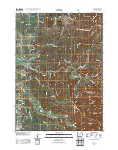 Sixes 2011 topographic map thumbnail