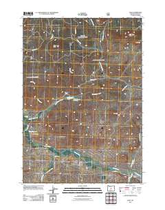 Post 2011 topographic map thumbnail
