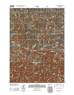 Mount Butler 2011 topographic map thumbnail