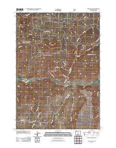Pilot Butte 2011 topographic map thumbnail