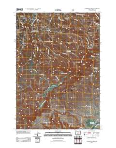Committee Creek 2011 topographic map thumbnail