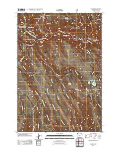 Hilgard 2011 topographic map thumbnail